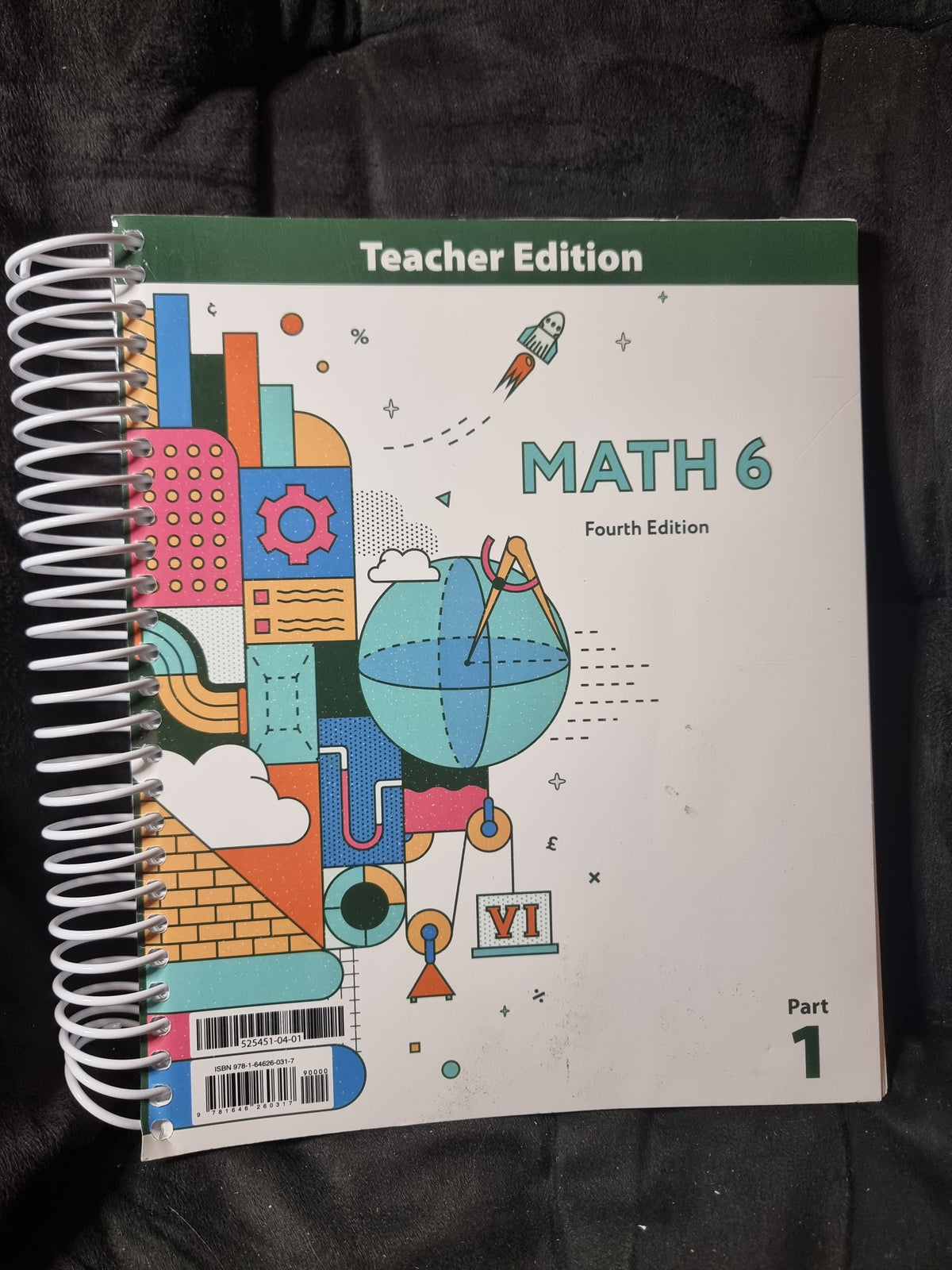 BJU Math 6 Teacher's Part 1