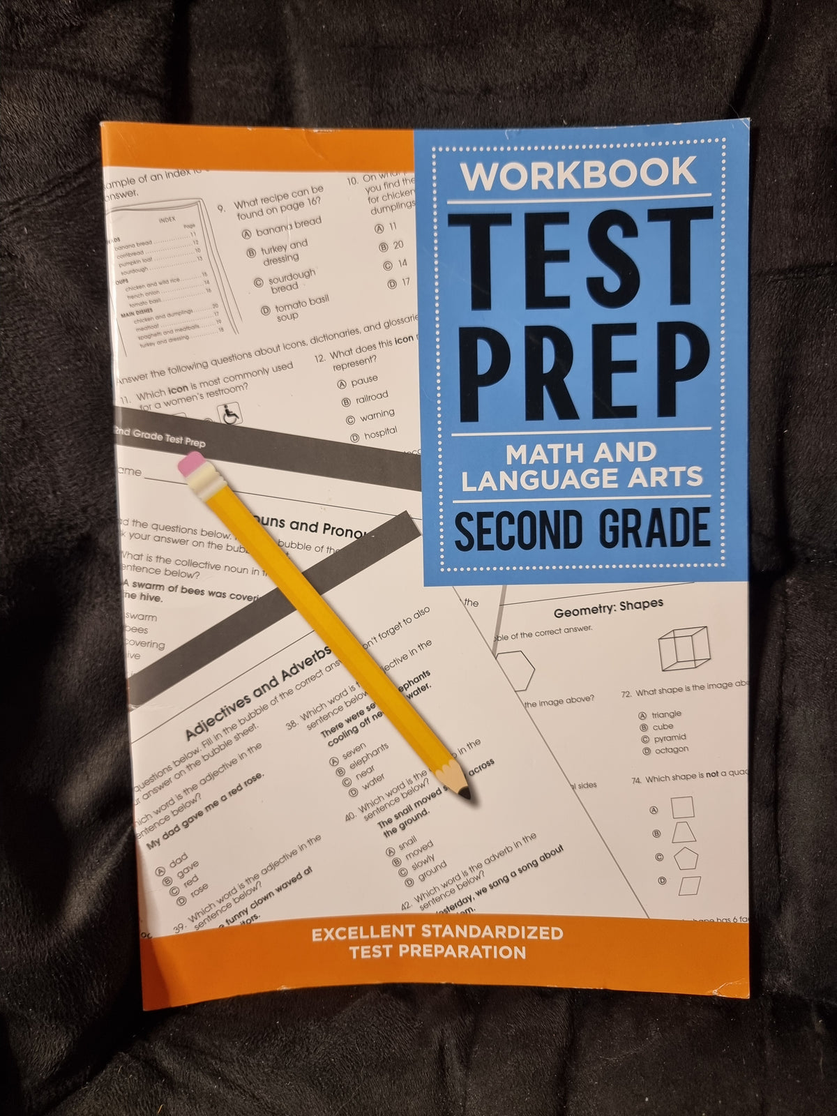 Math and Language Arts Test Prep Second Grade
