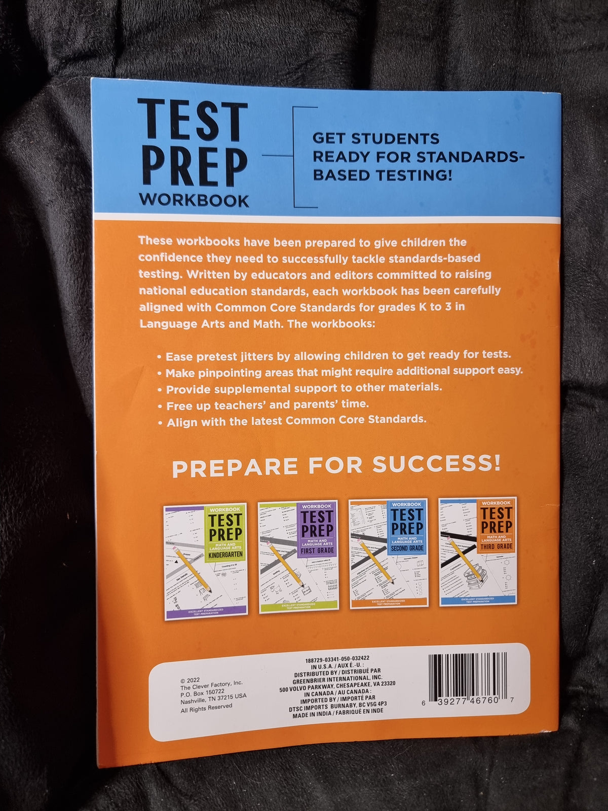 Math and Language Arts Test Prep Second Grade
