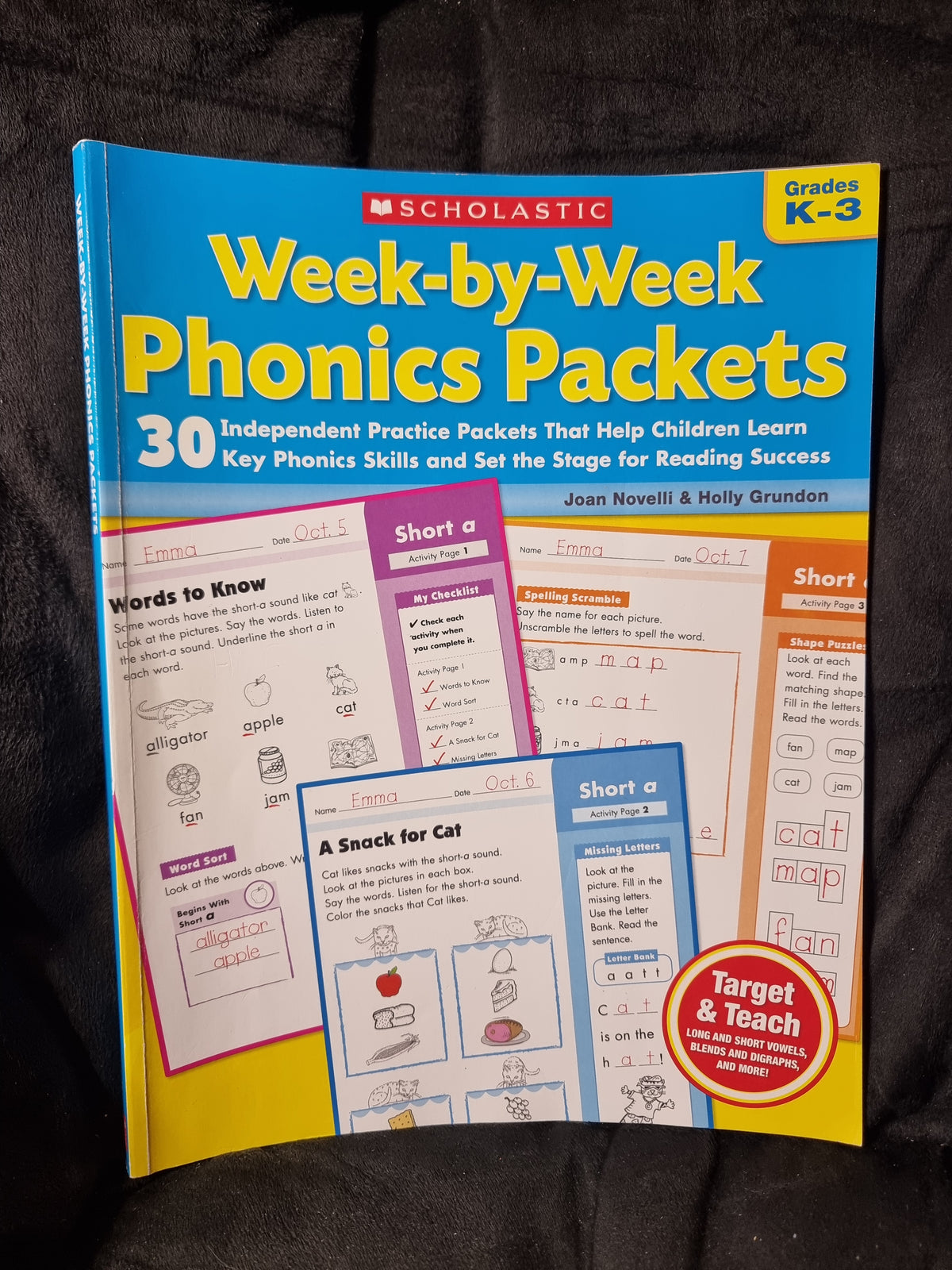 Scholastic Week By Week Phonics Packets