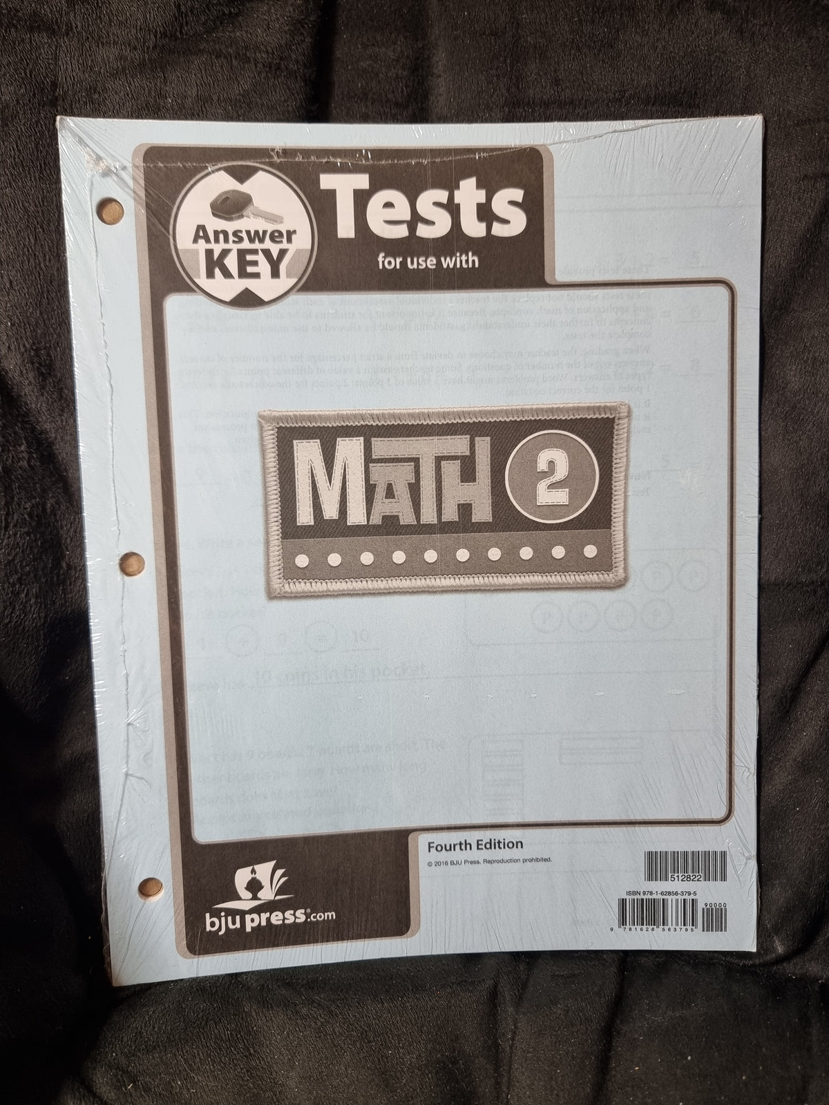 BJU Math 2 Tests Answer Key