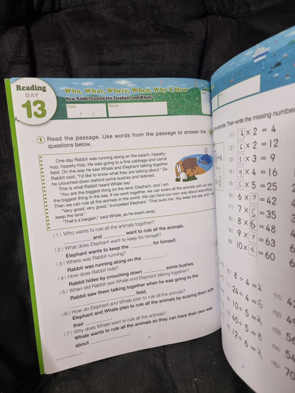 Kumon Grade 3-4 Summer Review and Prep