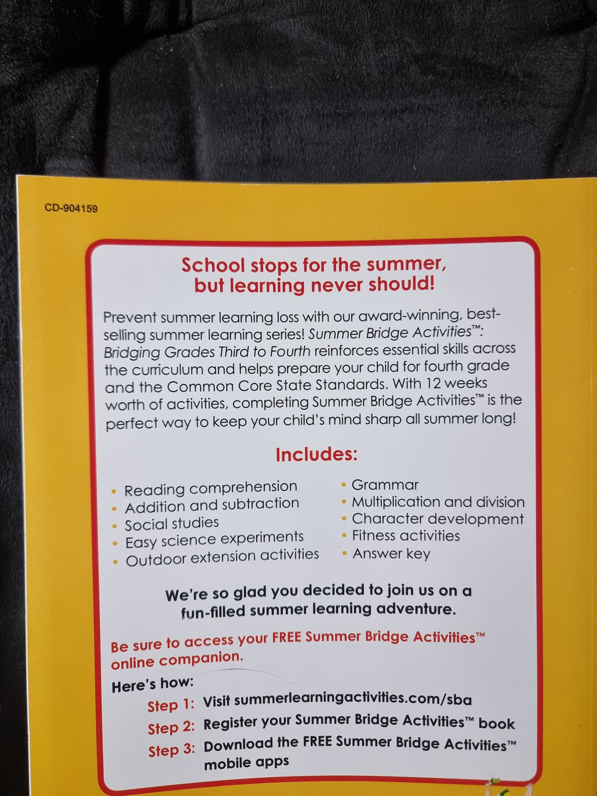 Summer Bridge Activities Grade 3-4