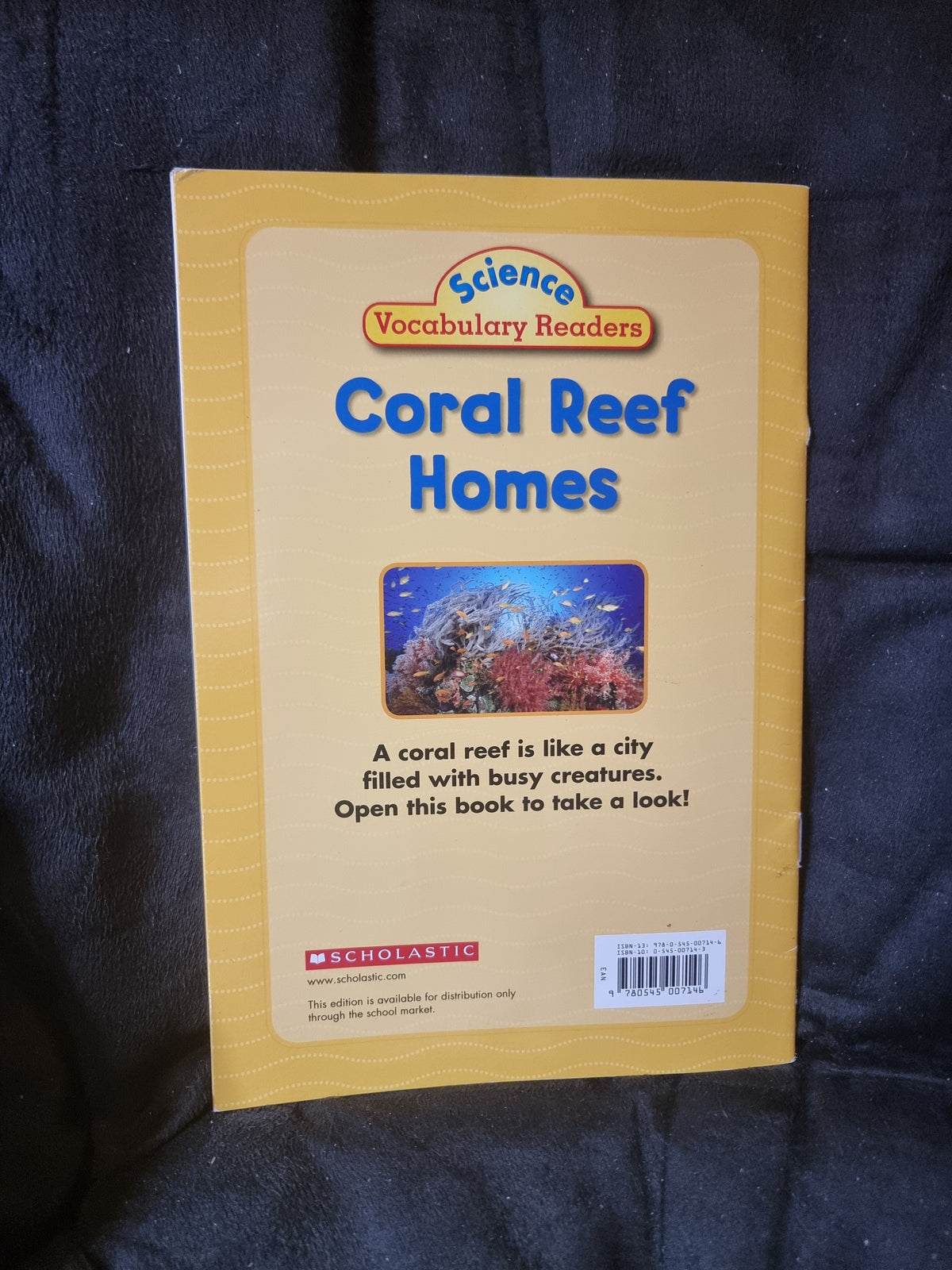 Science Vocabulary Readers Coral Reef Homes