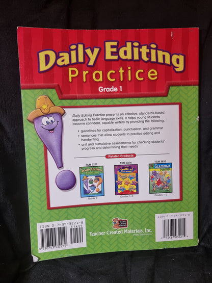 Daily Editing Practice Grade 1