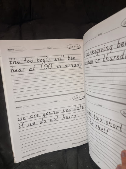 Daily Editing Practice Grade 1