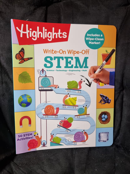 Highlights Write On Wipe Off STEM