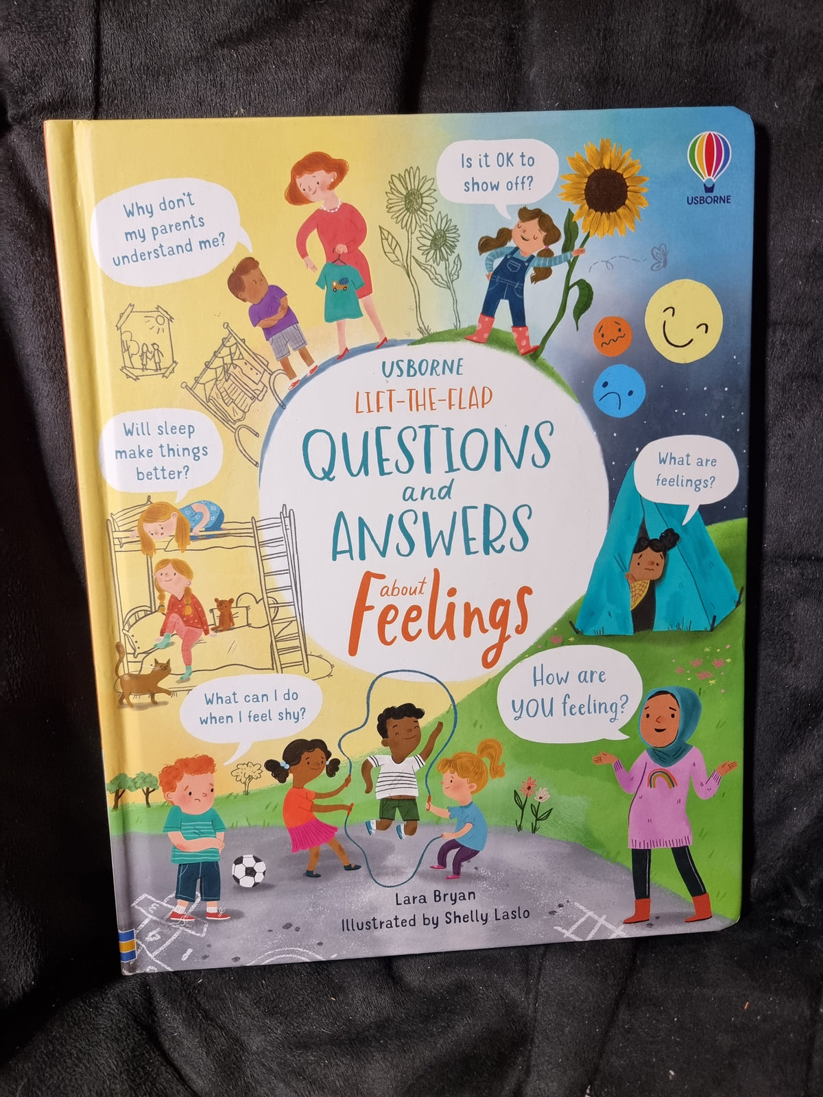 Usborne Lift the Flap Questions and Answers About Feelings