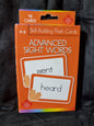 Advanced Sight Words Flash Cards