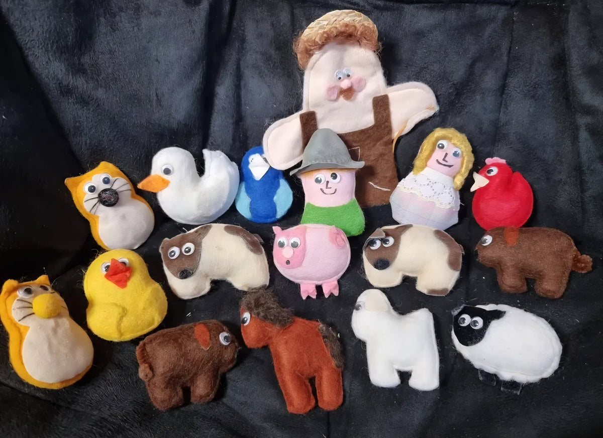 Ol' MacDonald Had A Farm Felt Pieces
