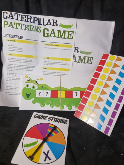 Caterpillar Patterns Game