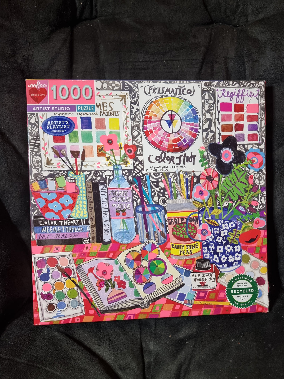 Piece and Love Artist's Studio Puzzle