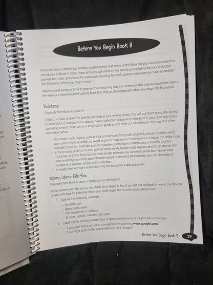 Writeshop Junior- Book B Teachers Guide